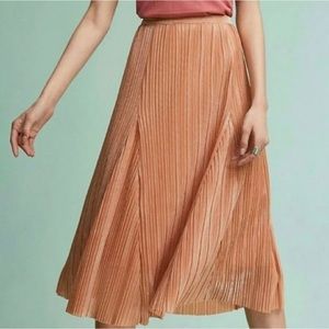 MAEVE Anthropologie Ambra Rose Skirt